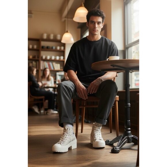 New Men’s Converse Chuck 70 De Luxe Heel Platform Sneaker Boots Size 11 - Picture 13 of 13